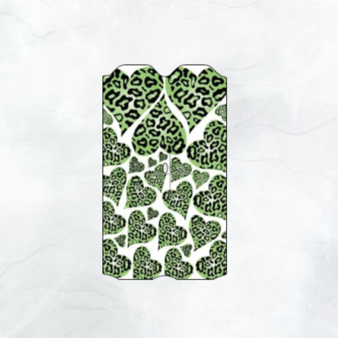Cheetah Heart Print Wrap