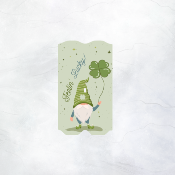 Feeling Lucky Gnome St. Patty Day Wrap