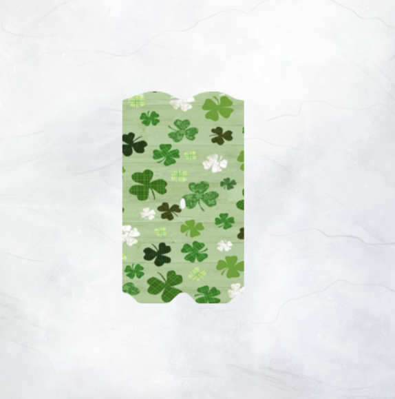 Plaid Clover St. Patty Day Wrap