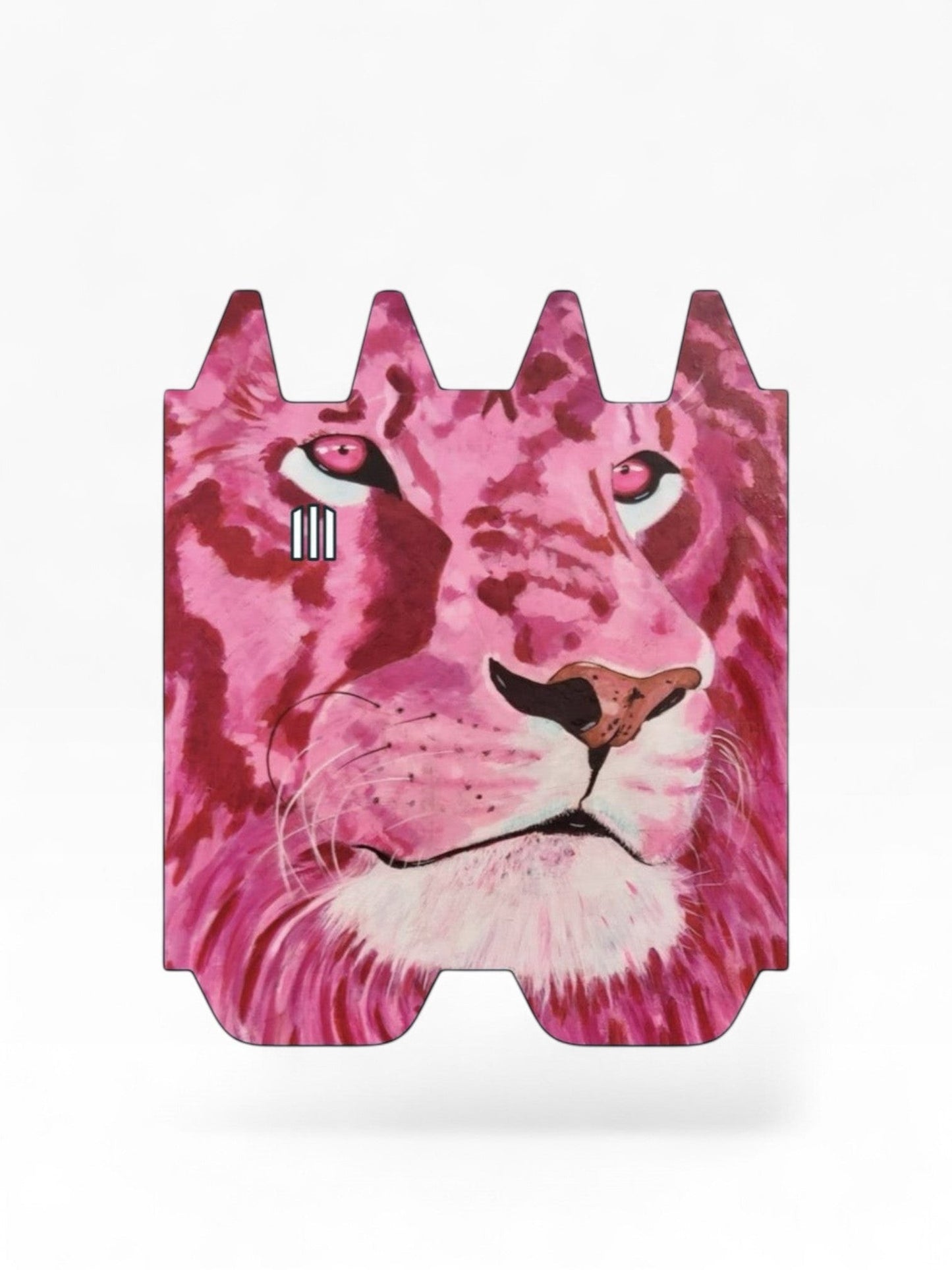 Cloud Skinz vinyl decal wrap for STIIIZY Biiig featuring a pink tiger face design on a white background