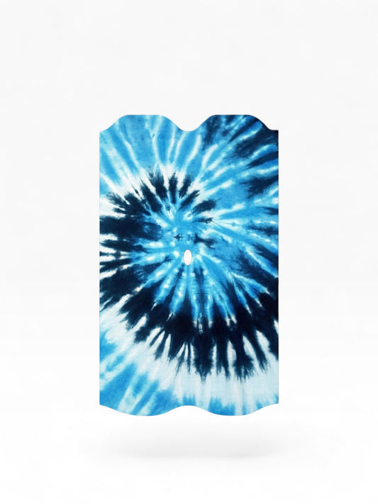 Cloud Skinz waterproof tie-dye blue and white decal skin for Vuse Alto vape device