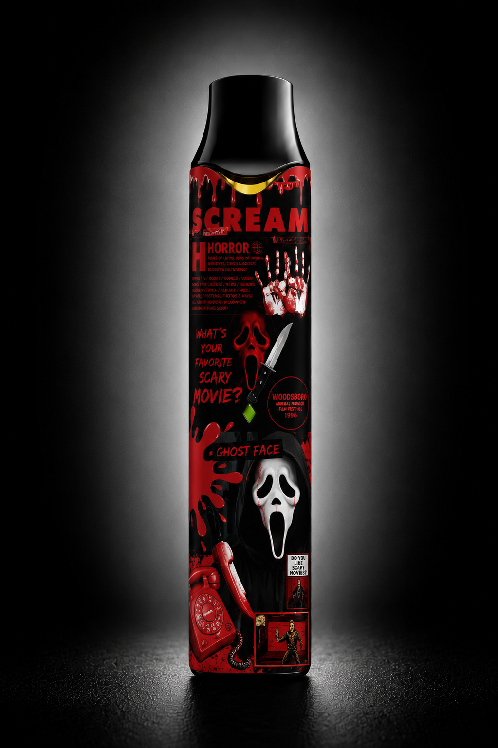 Favorite Scary Movie – Premium Horror Vuse Alto Vinyl Wrap